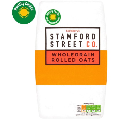 Stamford Street Co. Wholegrain Rolled Oats 1kg