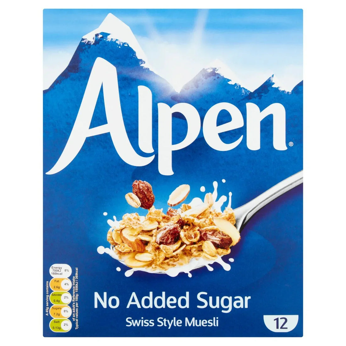 Alpen Muesli with No Added Sugar 550g