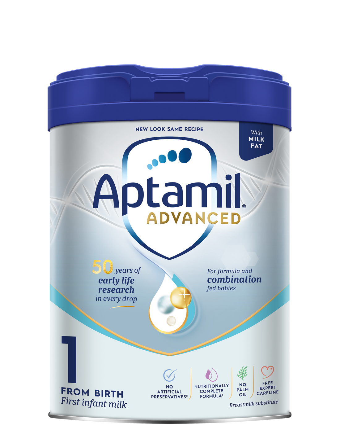 Aptamil Advanced 1 First Infant Baby Milk Formula Powder From Birth 800g