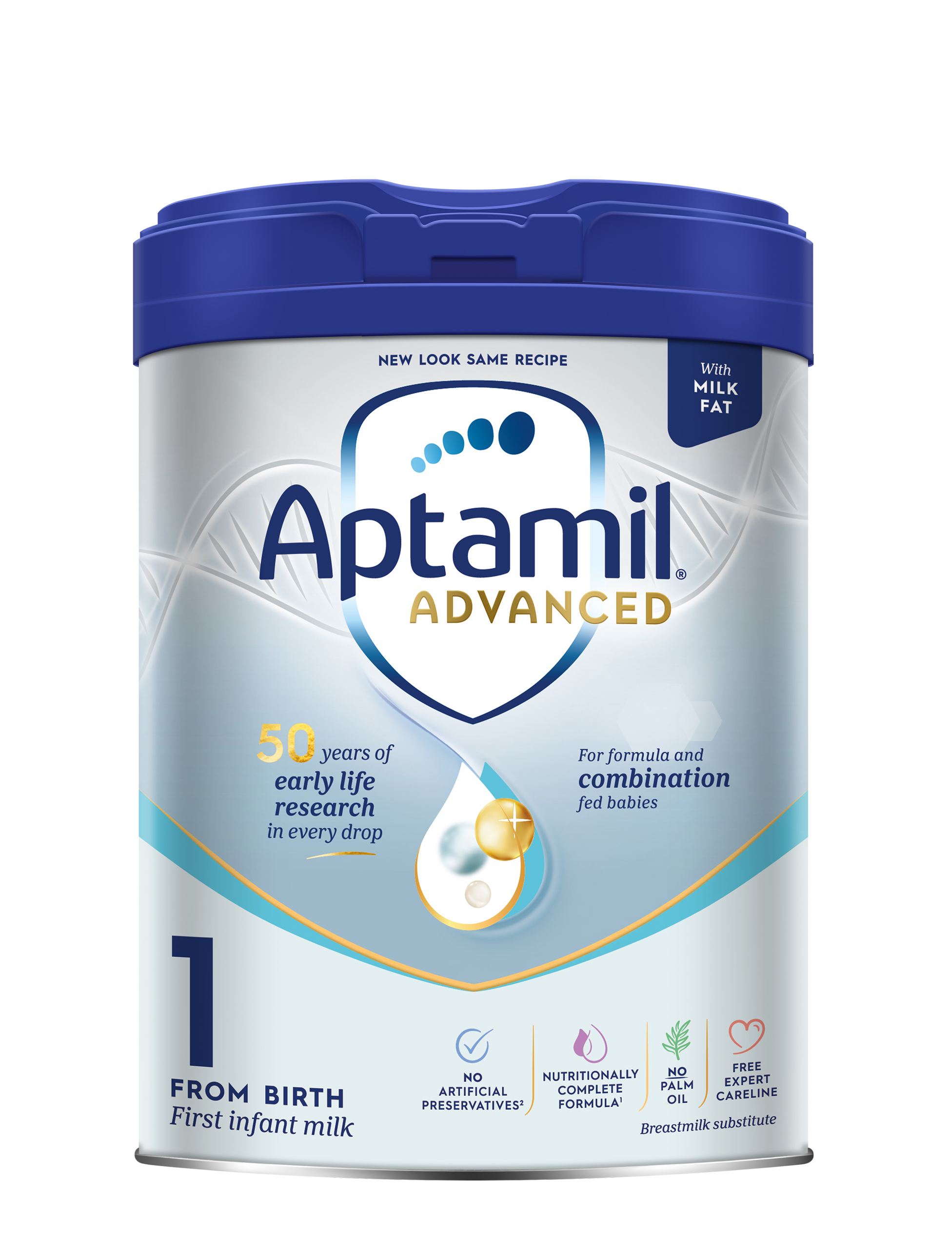 Aptamil Advanced 1 First Infant Baby Milk Formula Powder From Birth 800g