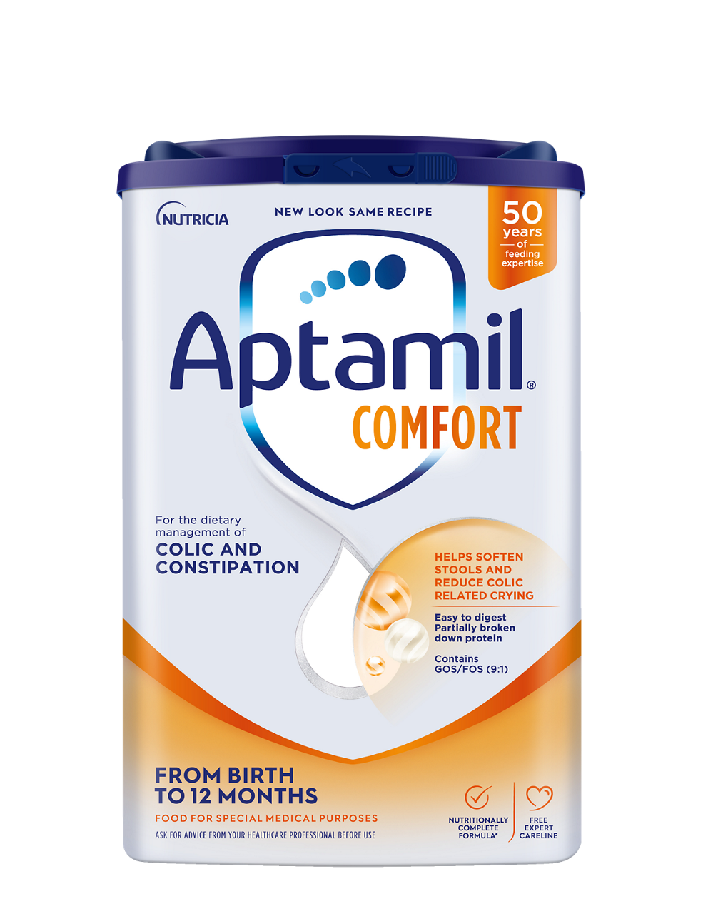 Aptamil Comfort Baby Milk Infant Formula From Birth 800g