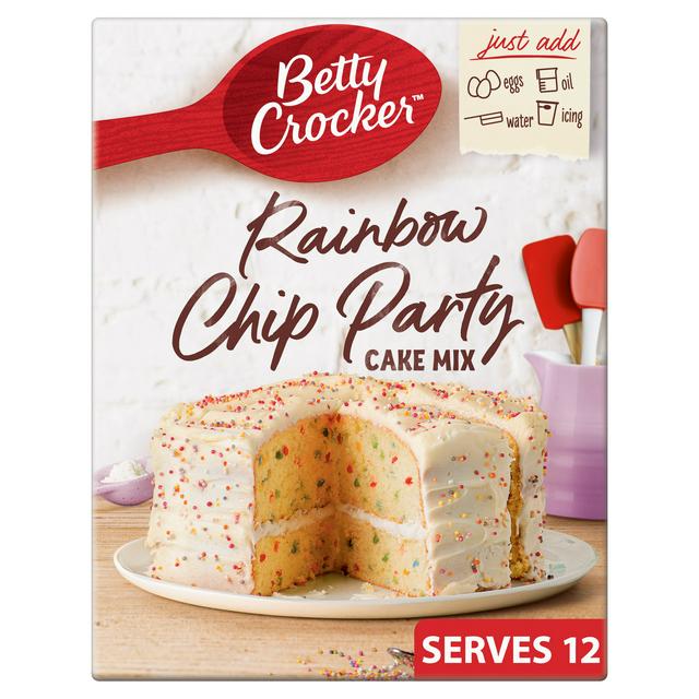 Betty Crocker Rainbow Chip Party Cake Mix 425g