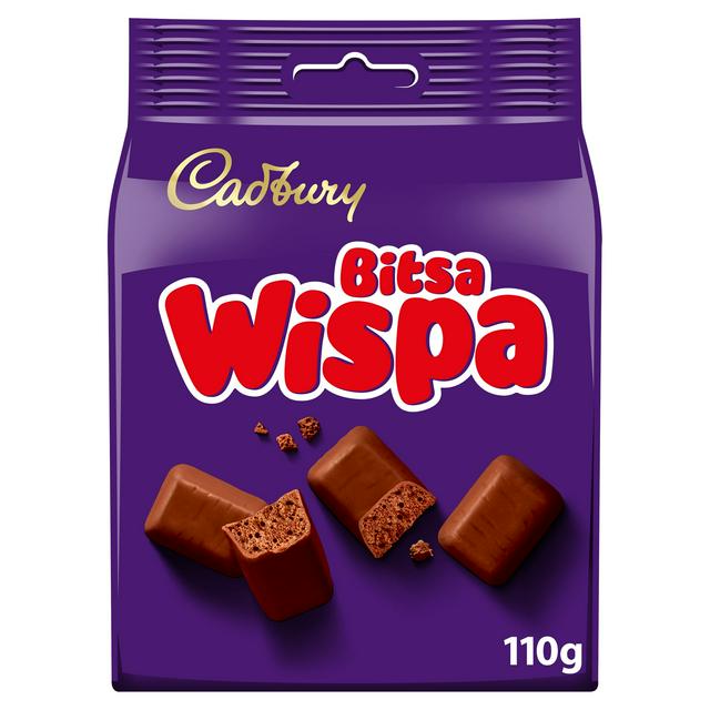 Cadbury Bitsa Wispa Chocolate Bag 110G