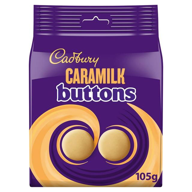 Cadbury Caramilk Golden Caramel Chocolate Buttons Bag 105g