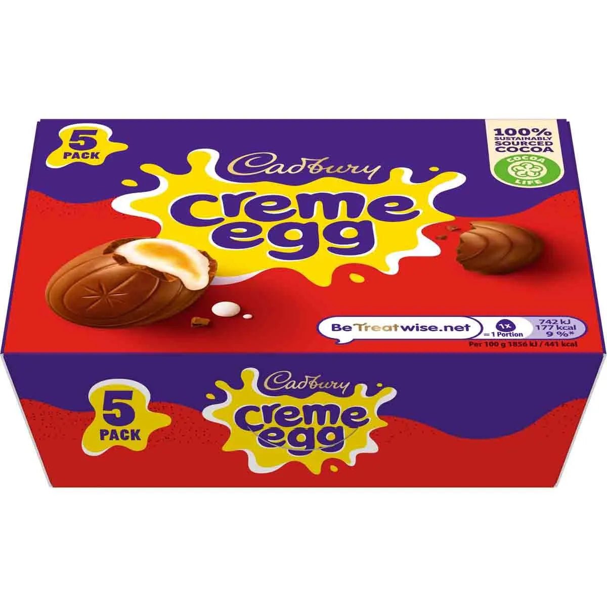 Cadbury Creme Egg 5pk 200g