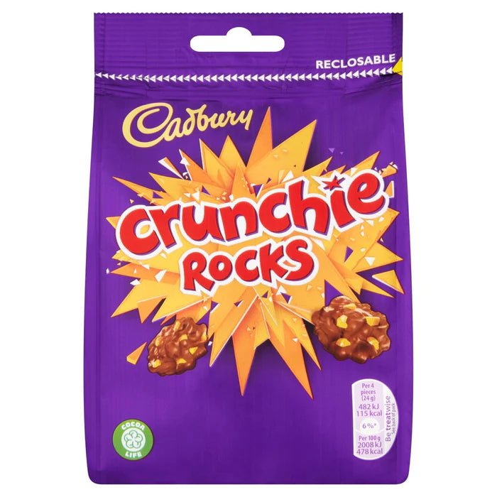 Cadbury Crunchie Rocks Chocolate Bag 110g