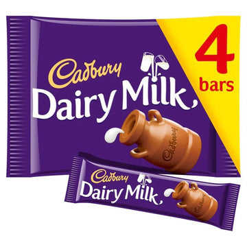 Cadbury Dairy Milk Chocolate Bar Multipack 4 x 33.5g