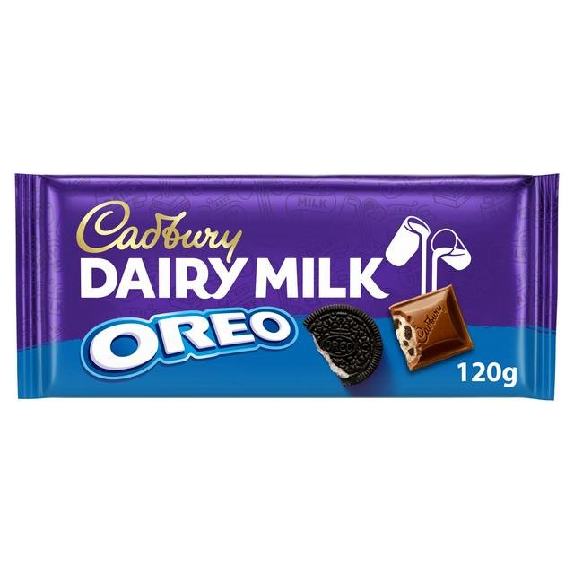 Cadbury Dairy Milk Oreo Chocolate Bar 120g