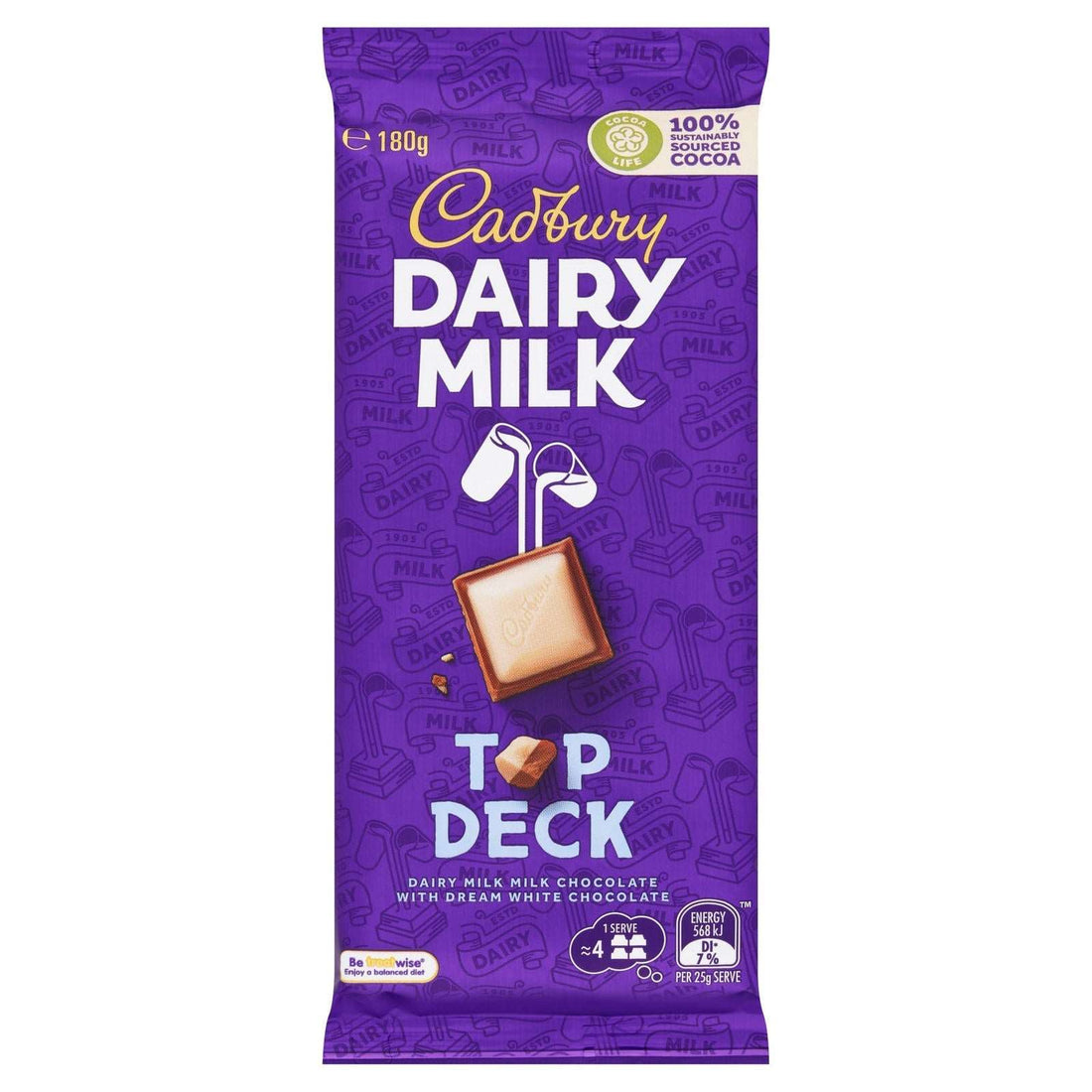 Cadbury Dairy Milk Top Deck 180g