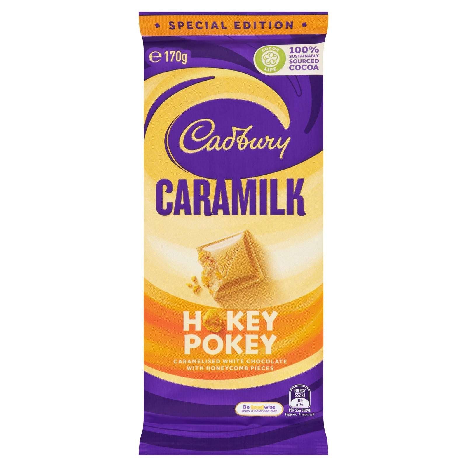 Cadbury Special Edition Caramilk Hokey Pokey 170g