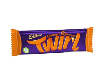 Cadbury Twirl Orange Chocolate Bar PMP 43g