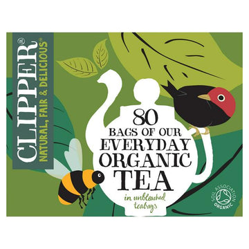 Clipper Organic Everyday Tea Bags 80Pack 232G