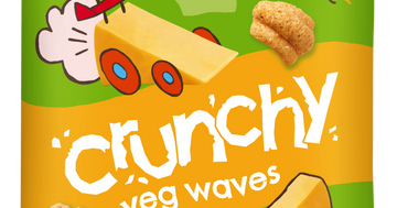 Ella's Kitchen Crunchy Cheesy Pea Crisps Kids Snack Multipack 3+ Years 5x10g
