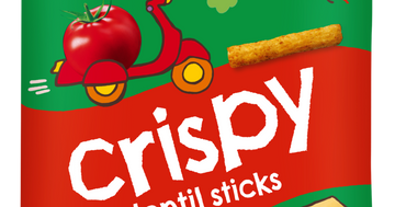 Ella's Kitchen Crispy Pizza Lentil Crisps Kids Snack Multipack 3+ Years 5x10g