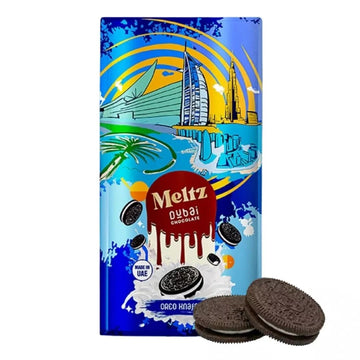 Meltz Dubai Premium Chocolate with Oreo KnaFeh 192g