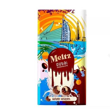 Meltz Dubai Premium Chocolate with Kinder KnaFeh 192g