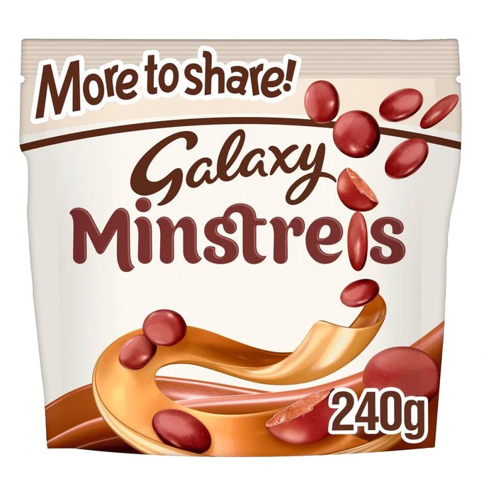 Galaxy Minstrels Chocolate More to Share Pouch Bag 240g