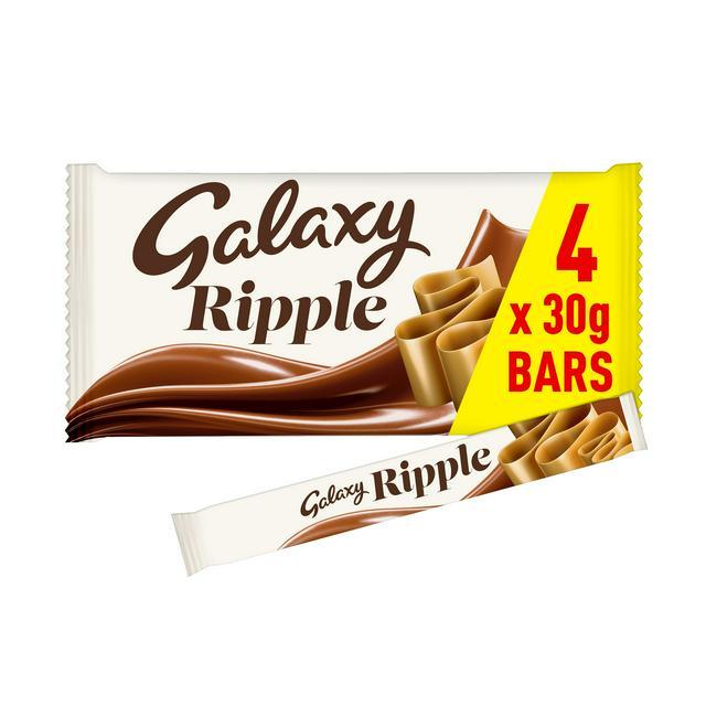 Galaxy Ripple Pack Galaxy Ripple Chocolate Multipack 4 x 30g