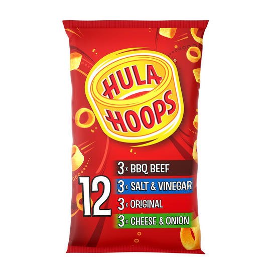 Hula Hoops 12 x 24g Variety Pack