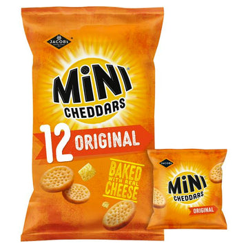 Jacob's Mini Cheddars Original 12 Pack 276g