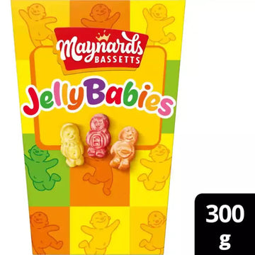 Maynards Bassetts Jelly Babies Sweets Carton 350g