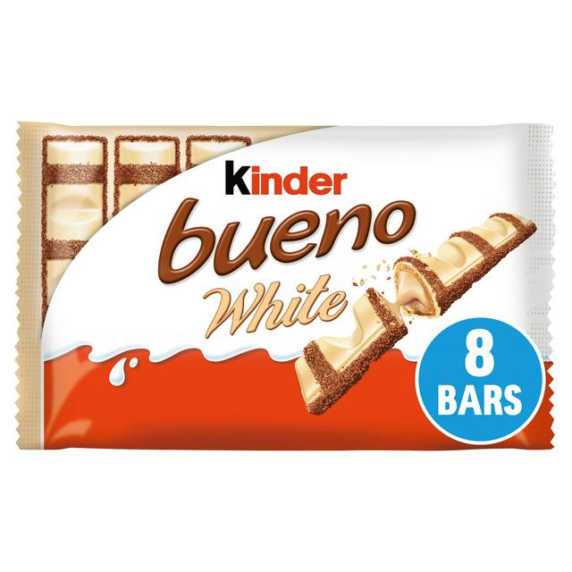 Kinder Bueno White Chocolate Bars Multipack 4 X 39g