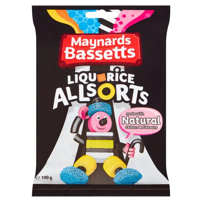 Maynards Bassetts Liquorice Allsorts 165g