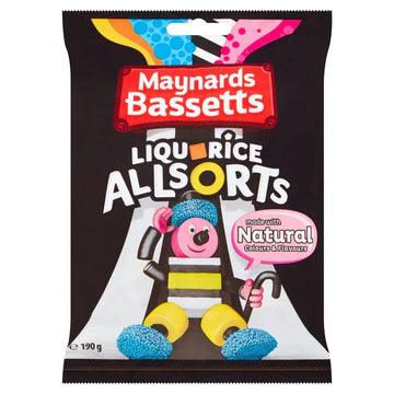 Maynards Bassetts Liquorice Allsorts 165g