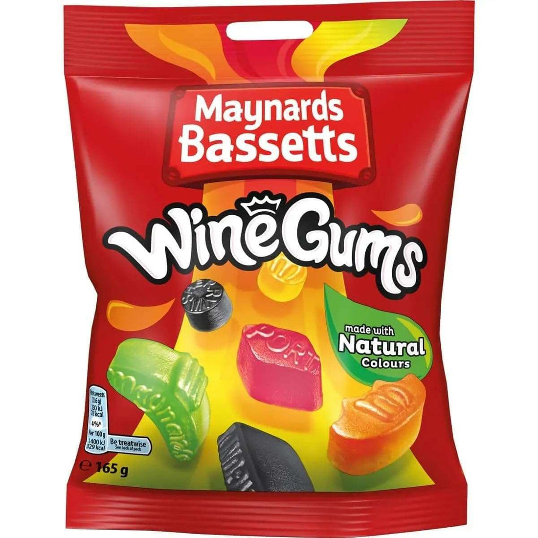 Maynards Bassetts Wine Gums 165g