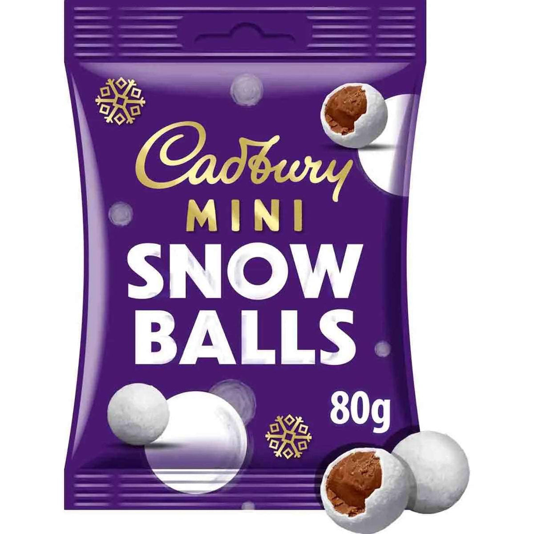 Cadbury Mini Snow Balls Bag (80g)