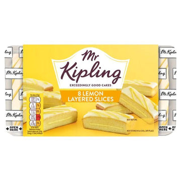 Mr Kipling Lemon Slices 8 per pack