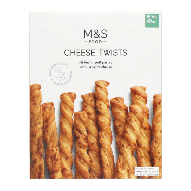 M&S All Butter Cheese Twists 125g