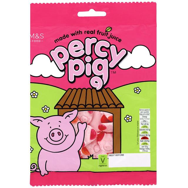 M&S Percy Pig Fruit Gums 170g