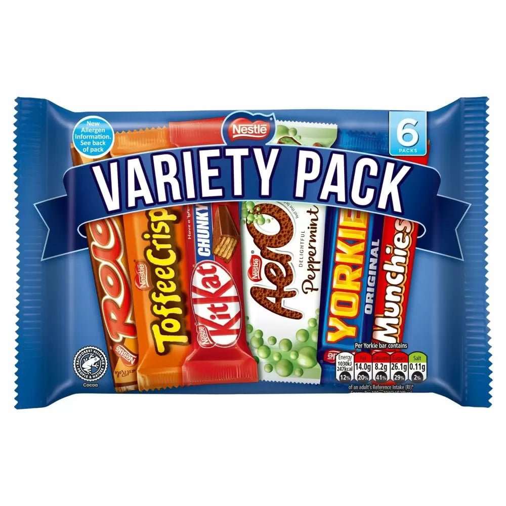 Nestle Big Variety Multipack 6pk 264g