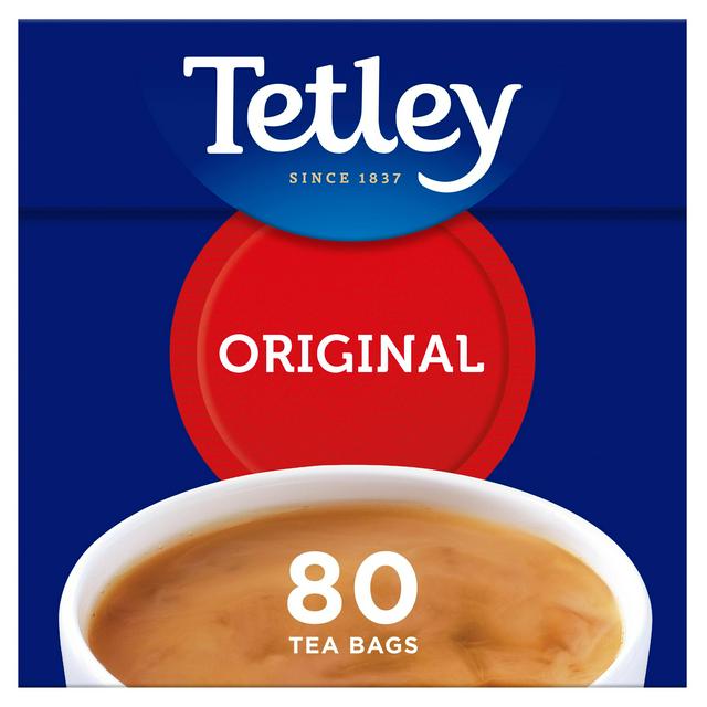 Tetley Original 80 Tea Bags 250G