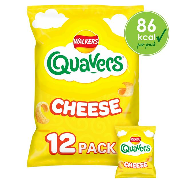 Walkers Quavers Cheese Snacks 12 Pack