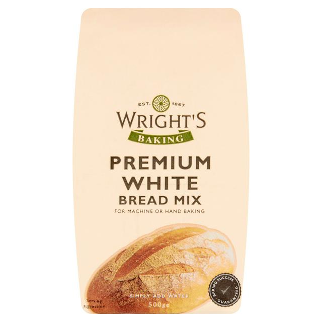 Wright's Bread Mix, Premium White 500g